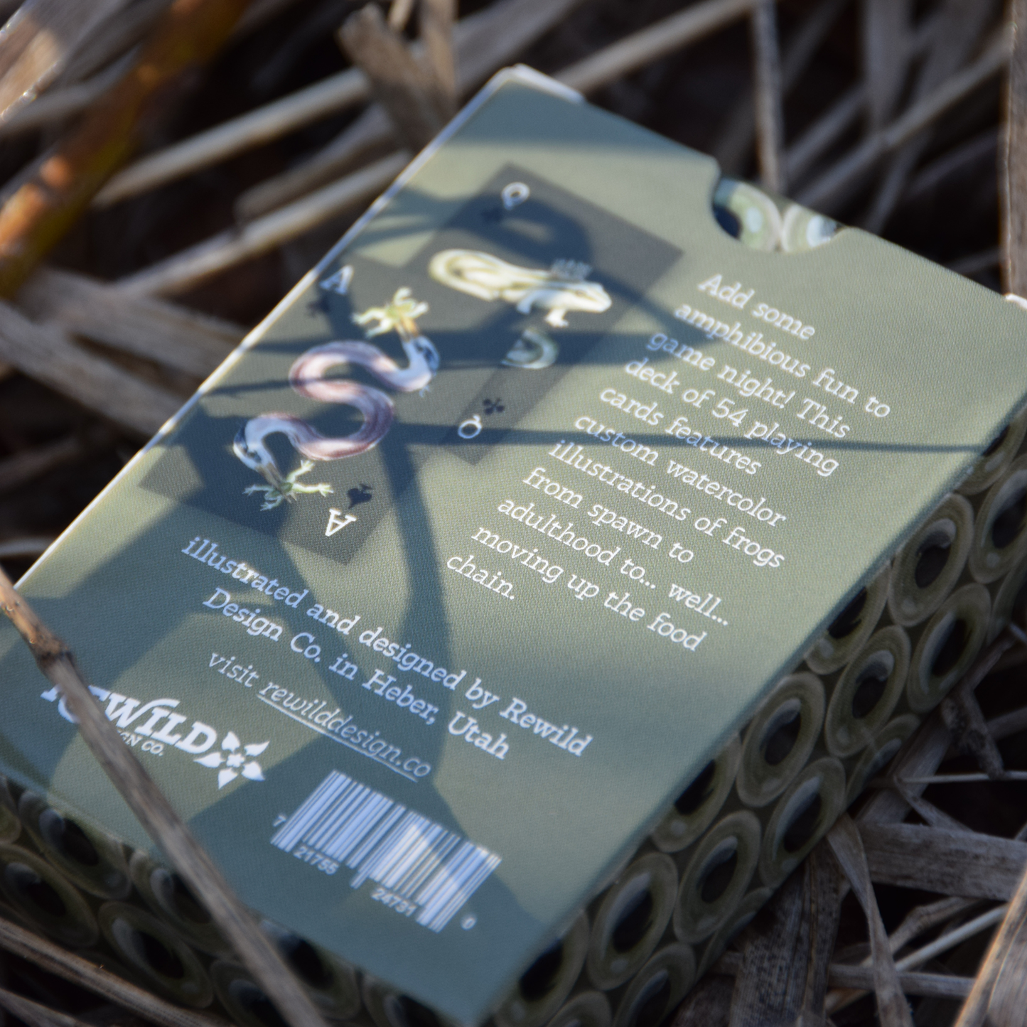 Frog Metamorphosis Playing Cards