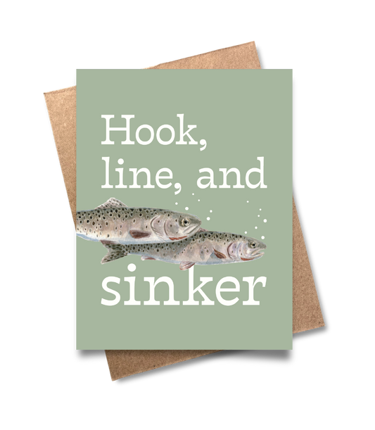 Hook, Line, and Sinker Card