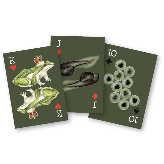 Frog Metamorphosis Playing Cards