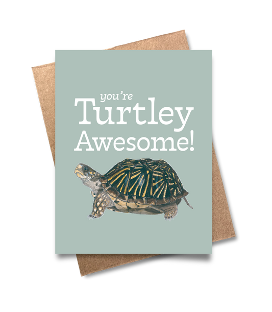 You're Turtley Awesome Card